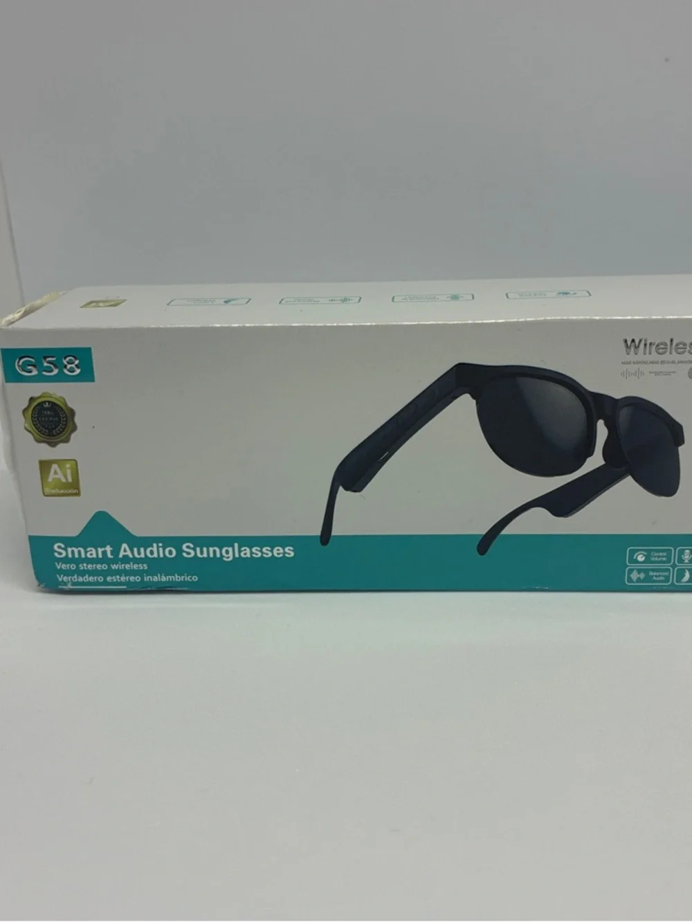 Wireless Audio Sunglasses - Black